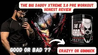 Blackbeast the big daddy xtreme 2.0 pre workout honest review !!! Crazy or gimmick ??