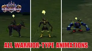 Yu-Gi-Oh! The Falsebound Kingdom - All 26 Warrior-Type Attack Animations [4K]