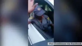 Alleged drunk cop video goes viral