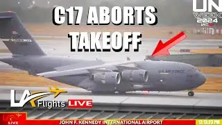 C17 Globemaster ВЗЛЕТ АБОРТОВ!
