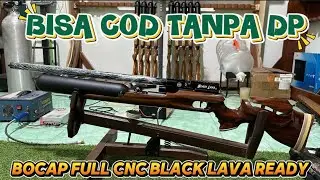 READY BOCAP FULL CNC HARGA TERJANGKAU BLACK LAVA R LARAS SLUG #senapananginmurah #senapanbocap 