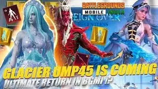 Glacier UMP 45 Coming | M416 Glacier OnChance Date?| Winter Events PUBGM