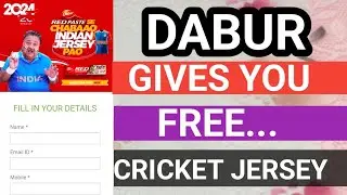 FREE INDIAN T20 WORLD CUP CRICKET JERSEY FROM DABUR || DABUR FREE JERSY CONTEST |FREE SHOPPING OFFER
