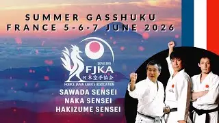GASSHUKU FRANCE JKA NOGENT SUR OISE 5.6.7 JUIN 2026 : save the date