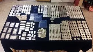 My Full Silver and Gold Stack - One Year