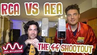 New AEA44 VS Vintage 40's RCA44 Ribbon Microphone Shootout! #RCA44 #AEA44