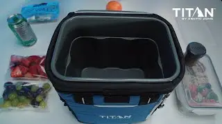 Titan Fridge Cold Zipperless&trade; Lunch Box Features