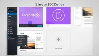 Corporate Child Theme: One Click Demo Import!