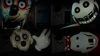 ALL THE JUMPSCARES OF NIGHTMARE BEFORE DISNEY | TODOS LOS SUSTOS | FNAF FAN GAME |