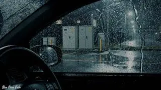 Heavy Rain Sounds to Stop Overthinking - Calming Car Atmosphere Helps Sleep Better & Reduce Anxiety