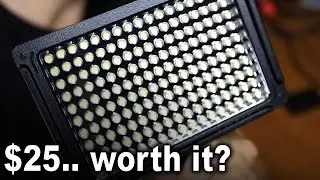 Review of $25 on camera light - worth it?
