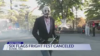 Six Flags Fright Fest canceled