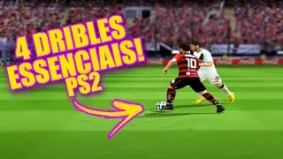 4 DRIBLES SUPER EFETIVOS PRA VOCÊ USAR NO PES DE PLAYSTATION 2!