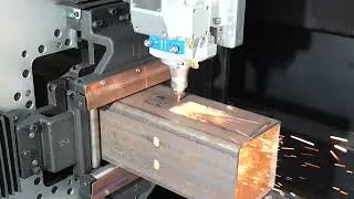 High speed fiber laser tube cutting machine , Contact WA 86-19928257705 to send you machine price!