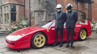 Daft Punk Style Driving Music, Late Night Deep House, Hypnotic Blend of Funk