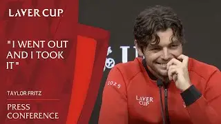 Taylor Fritz Press Conference | Laver Cup 2025 Match 7