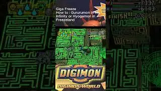 Digimon World - Giga Freeze #retrogaming #digimon #digimonworld #digimonworld1 #psx