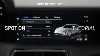 Explore and learn how to customise drive modes in the Porsche Taycan | Tutorial | Spot On