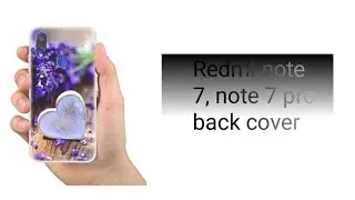 Best cover for redmi,Xiaomi note 7,note 7 pro||slim designer best cover for redmi 7||