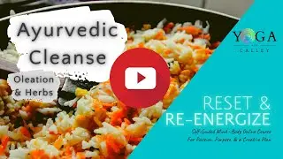 Reset & Re Energize Seasonal Ayurvedic Cleanse Oleation & Herbs