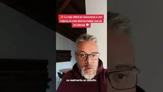 ✨ Lo más difícil es conocerse a uno mismo, lo más fácil es hablar mal de los demás 💬