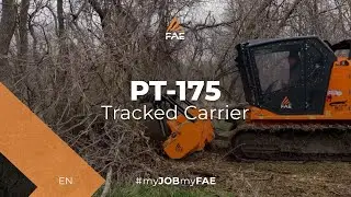 Tracked Carrier with 140/U Forestry Mulcher