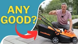 LawnMaster CLMF4815E Cordless Lawn Mower - Unboxing & Assembly