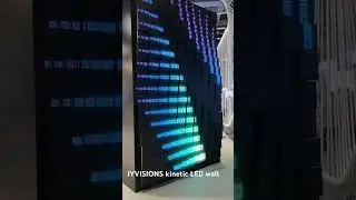 Kinetic LED wall screen #designer #architect #technology #led #artist