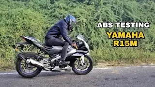 ABS Testing In Yamaha R15M | Kitni door rukegi Ye Bike🤦