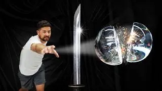 Glass Ball Vs KATANA! 5000fps Slow Mo