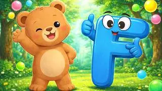 Letter F Song for Kids 🎶 | Learn the Letter F with Osito Lino 🧸✨