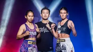 Face off ชบาแก้ว ส.แก่นจันทร์ชัย vs โมอา คาร์ลสัน Moa Carlsson , ONE ลุมพินี 115 , 4 ก.ค.68