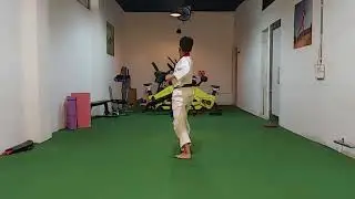 4th han wong worldwide open online poomsae championship 2024 || male cadet || age 13 || poomsae 5 ||