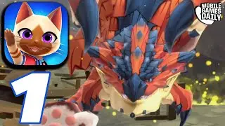 Monster Hunter Puzzles Gameplay Walkthrough Part 1 - Episode 1 (iOS, Android)