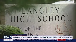 Second Langley High School employee arrested for sex crime