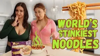 Trying the World’s Stinkiest Noodles! 🤢🍜