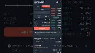 How to sell hamster on binance #trading #binance #hamsterkombat #hamsterkombatmining