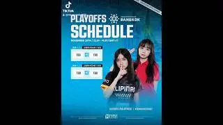 Asian Esports Games 2024 Playoffs Schedule #mobilelegends #mlbb #ml #shorts #philippines #china #my