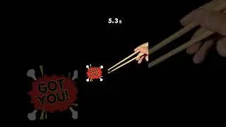 Catch the fly is chopsticks