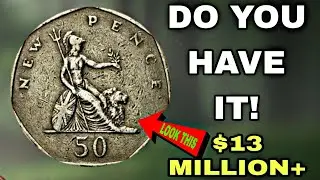 Top 5 Rare and Valuable UK 50p Coins | British Fifty Pence Pieces That Can Make You Rich!
