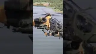TUSAŞ T129 ATAK #subscribe #military #turke #ytshorts #shortvideo #tsk #helicopter