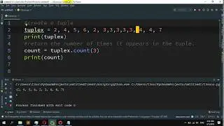 How to find the repeated items of a tuple in Python