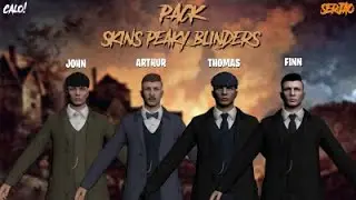 MTA SAN- Pack Skins Peaky Blinders [A Venda, Exclusiva] By: Serj&atilde;o & Calo