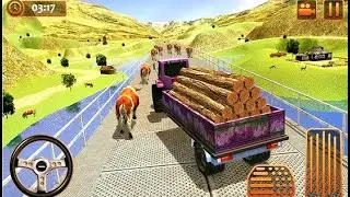Modern Farm Tractor Cargo Driving Simulator 2020| Real 3D Tractor Driving Game| Android Gameplay FHD