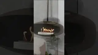 Floating UFO Fireplace👽🛸