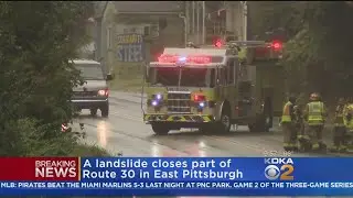 Part Of Route 30 Closed Due To Another Landslide