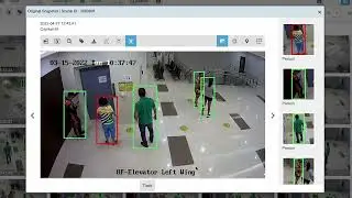 Vaidio&reg; Cross-Camera Tracking - Identify and track a person across multiple cameras.
