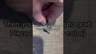 How to make a custom spear out of legos