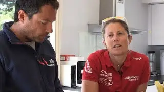 Route du Rhum: Sam et Romain, couple à la ville...comme à la mer