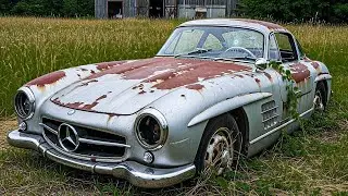 ASMR Car Restoration! 1955 Mercedes 300 SL Full Restoration | Gullwing Full Rebuild.